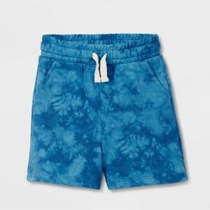 New* 2T, Toddler Solid Pull-on Shorts Cat & Jack Bright Blue Wash 2T,